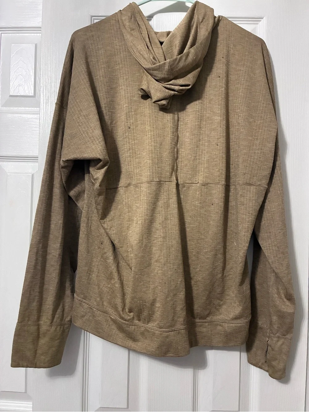 Nike Yoga Dri-FIT Two-Piece Loungewear Set Hoodie and Joggers – Sandalwood/Tan